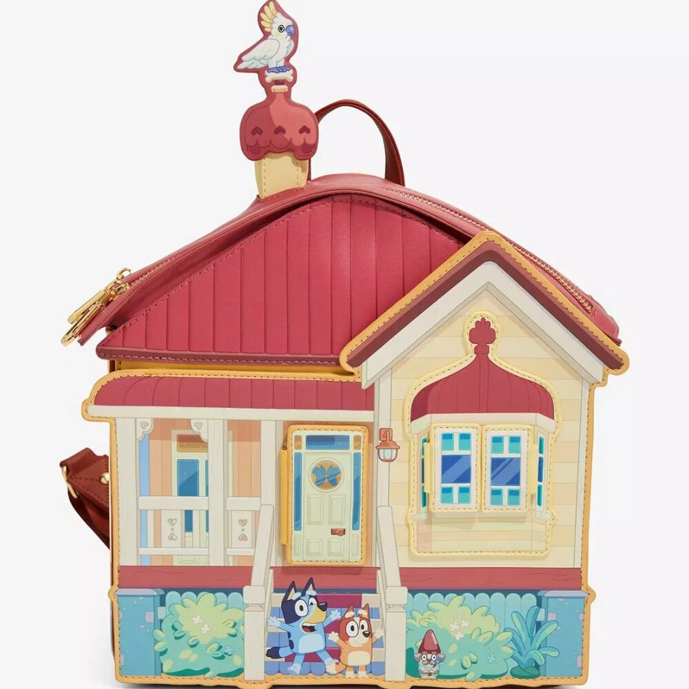 Bluey Heeler House Figural Mini Backpack - BoxLunch Exclusive